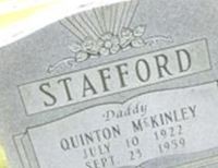 Quinton McKinley Stafford