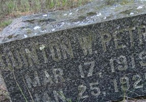 Quinton W. Petrie Quinton W. Petrie
