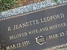 R. Jeanette Ledford