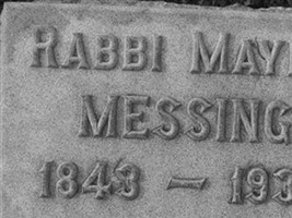 Rabbi Mayer Messing Rabbi Mayer Messing
