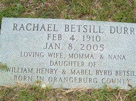 Rachael Betsill Durr