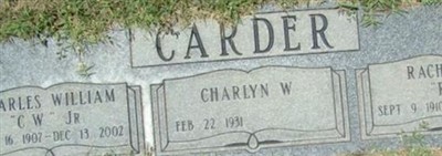 Rachael Elizabeth "R. E." Thomas Carder