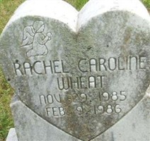 Rachel Caroline Wheat Rachel Caroline Wheat
