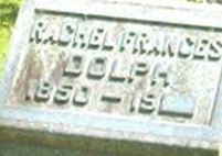 Rachel Frances Dolph Rachel Frances Dolph