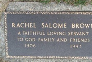 Rachel Salome Brown