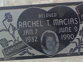 Rachel T. Macias Rachel T. Macias