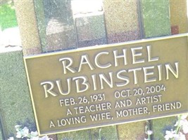 Rachel Zwikelsky Rubinstein Rachel Zwikelsky Rubinstein