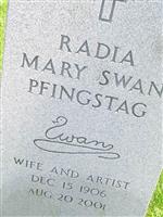 Radia Mary Swan Pfingstag