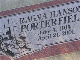 Ragna Hanson Porterfield Ragna Hanson Porterfield