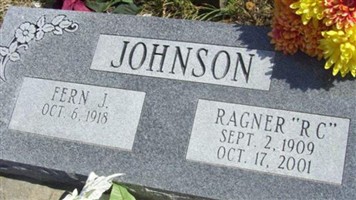 Ragner Clarence "R.C." Johnson Ragner Clarence "R.C." Johnson