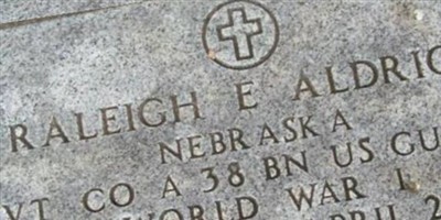 Raleigh E Aldrich Raleigh E Aldrich