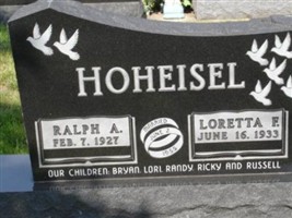 Ralph A Hoheisel Ralph A Hoheisel