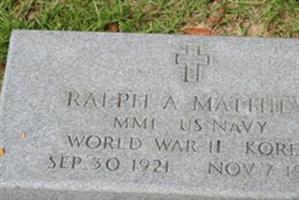 Ralph A Mathieu