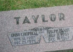 Ralph Alvin Taylor