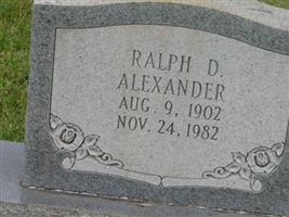 Ralph D. Alexander
