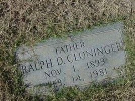 Ralph D. Cloninger, Sr Ralph D. Cloninger, Sr