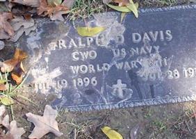 Ralph D Davis