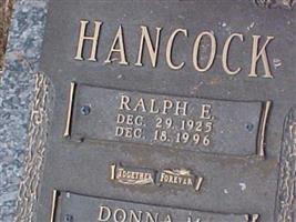 Ralph E Hancock