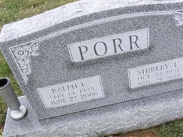 Ralph E Porr Ralph E Porr