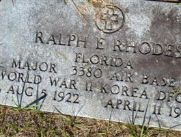Ralph E Rhodes Ralph E Rhodes