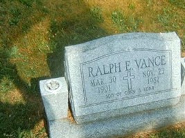 Ralph E Vance Ralph E Vance