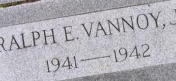 Ralph E Vannoy, Jr Ralph E Vannoy, Jr