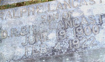 Ralph Earle Lancaster Ralph Earle Lancaster