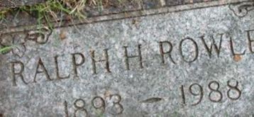 Ralph H. Rowley