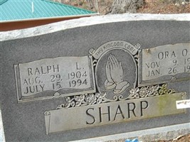 Ralph L Sharp Ralph L Sharp