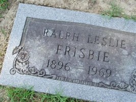 Ralph Leslie Frisbie Ralph Leslie Frisbie