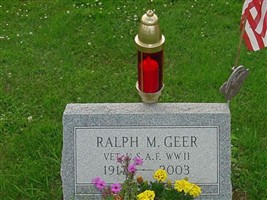 Ralph M. Geer Ralph M. Geer