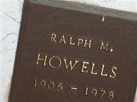 Ralph M Howells