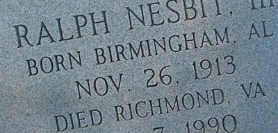 Ralph Nesbit, III