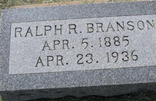Ralph R Branson Ralph R Branson