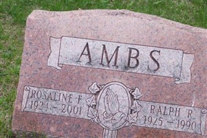 Ralph Reginald Ambs Ralph Reginald Ambs
