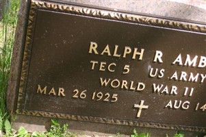 Ralph Reginald Ambs Ralph Reginald Ambs