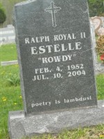 Ralph Royal "Rowdy" Estelle, II