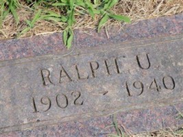Ralph U. Shilling Ralph U. Shilling