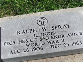 Ralph Waldo Spray Ralph Waldo Spray