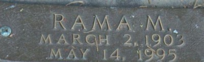 Rama M. Ellis Rama M. Ellis