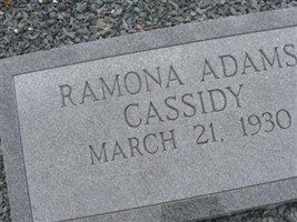 Ramona Adams Cassidy