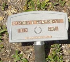 Ramona B. Vanvoorst Ramona B. Vanvoorst