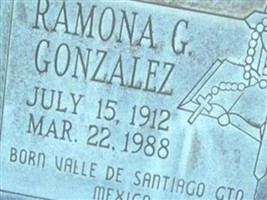 Ramona G. Gonzalez Ramona G. Gonzalez
