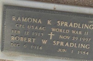 Ramona K Spradling Ramona K Spradling