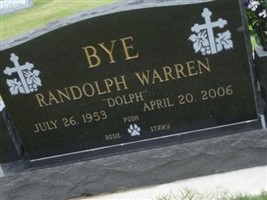Randolph W. "Randy" Bye Randolph W. "Randy" Bye