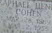 Raphael Henry Cohen Raphael Henry Cohen