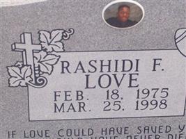 Rashidi F. Love