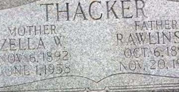 Rawlins E. Thacker Rawlins E. Thacker