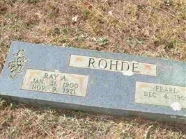 Ray A Rohde Ray A Rohde
