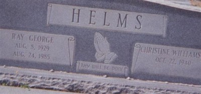 Ray George Helms Ray George Helms